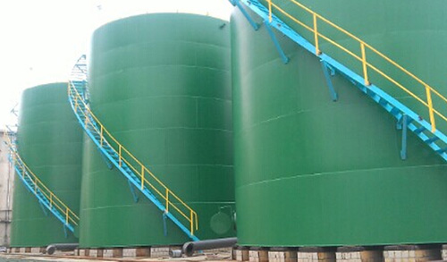 電廠除鹽水箱等水罐內(nèi)壁聚脲防腐